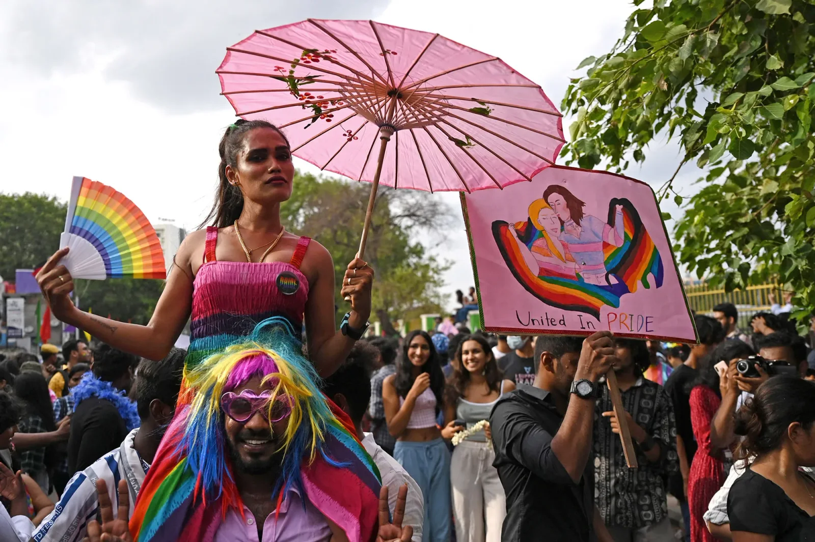 Pride community gathering